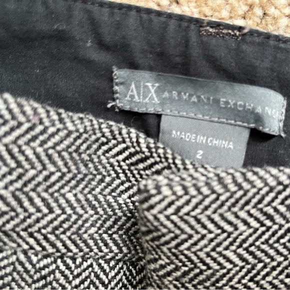 Armani Exchange tweed pants, size 2, 30” inseam, excellent - Picture 2 of 13